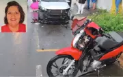 Mulher de 56 anos morre em acidente de trânsito após moto avançar sinal em Franca, SP