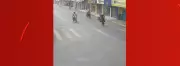 PM apreende moto com irregularidades após flagrante em vídeo em Bocaiuva