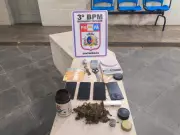 PM fecha boca de fumo e apreende drogas e equipamentos em Santarém, Pará