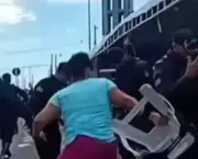 Tumulto em fiscalização: ambulantes e guardas se confrontam no Centro de Aracaju