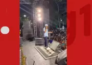 Unha Pintada interrompe show na Bahia após mal-estar e deixa palco para ir ao banheiro