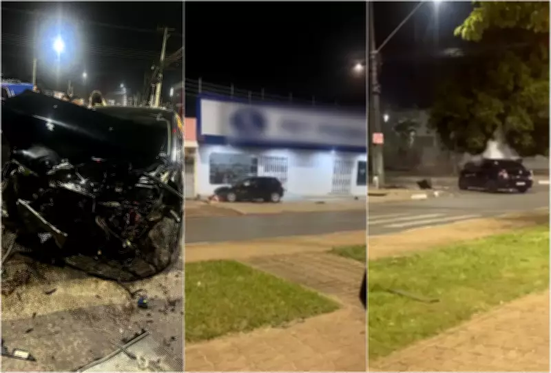 Acidente com militar embriagado fere duas pessoas em Boa Vista