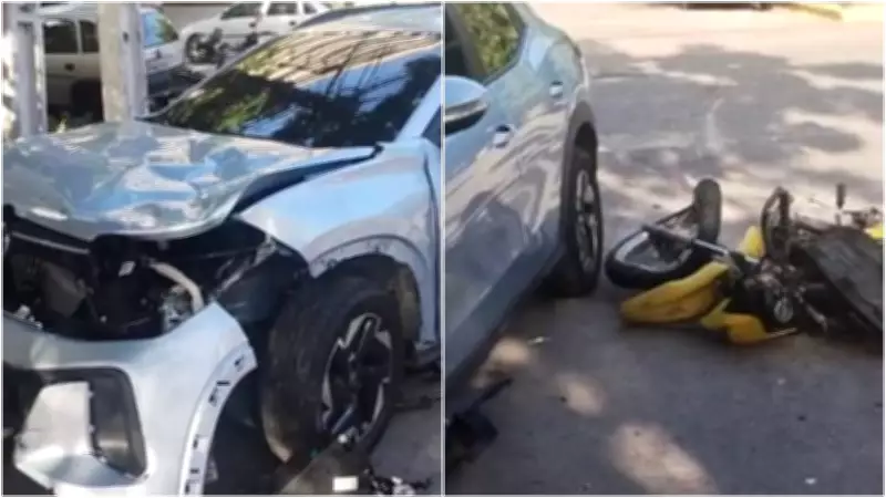 Acidente em Fortaleza: Motociclista morre e namorada fica ferida após colisão