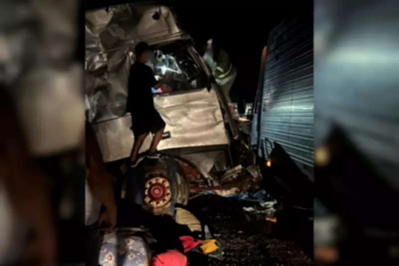 Acidente entre carretas e carro deixa seis feridos em rodovia de Paraguaçu Paulista