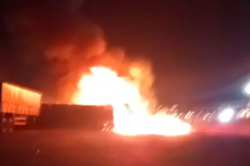 Acidente fatal entre carretas na BR-163 em Matupá (MT) deixa um morto e um ferido