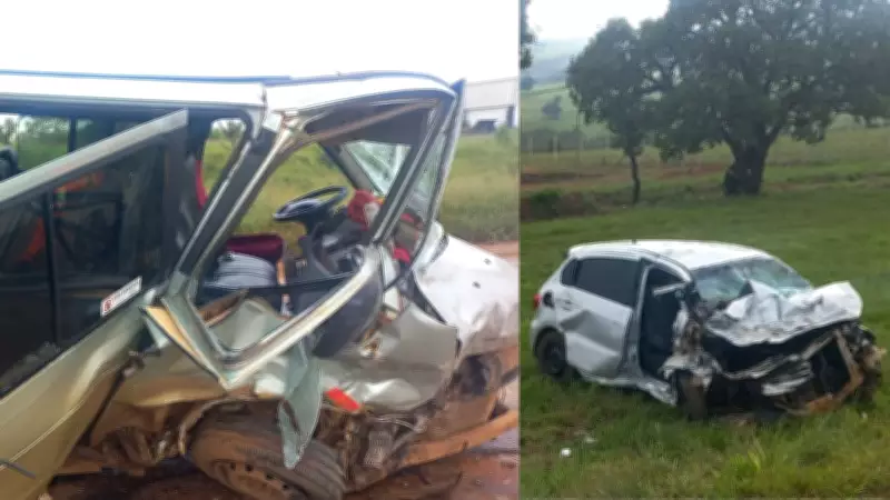 Acidente fatal na BR-354 em Rio Paranaíba deixa três mortos e 11 feridos