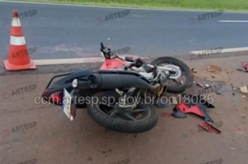 Acidente fatal na SP-310: motociclista morre após colidir com caminhonete parada em Ibaté