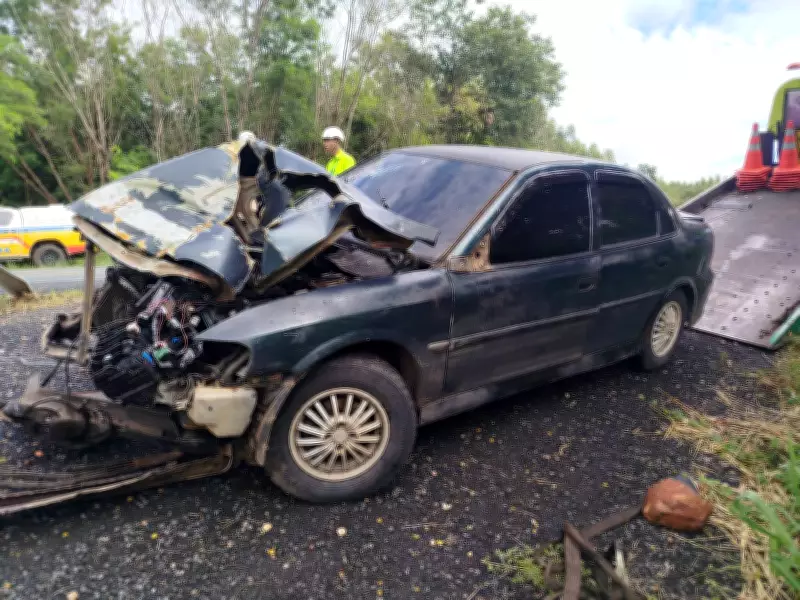 Acidente na BR-135: Policiais Penais Sofrem Colisão em Curva Sob Chuva Forte