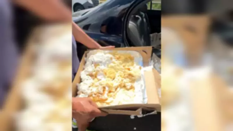 Acidente na BR-153 destrói bolo de aniversário de 5 kg e deixa duas feridas em Rio Preto