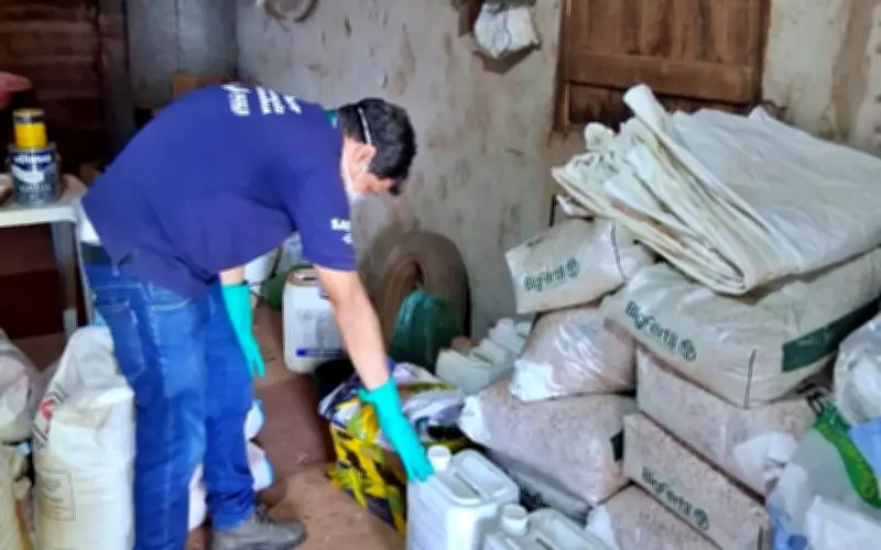 Adapi interdita 142 quilos de agrotóxicos irregulares em operação no norte do Piauí