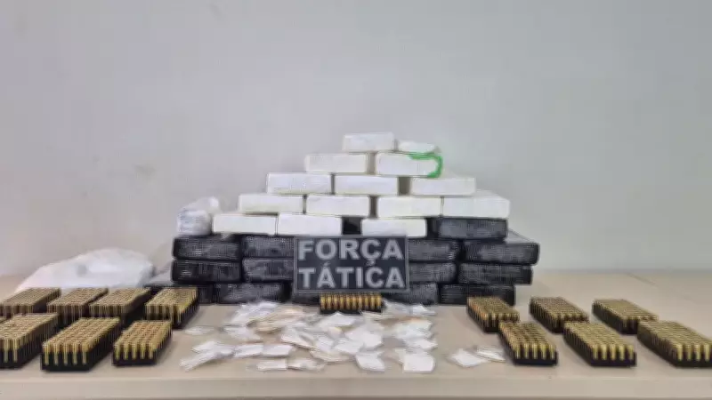 Adolescente de 15 anos é apreendido com 750 munições e cocaína em ônibus no Piauí