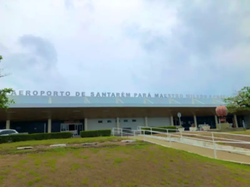 Aeroporto de Santarém recebe investimento federal de R$ 5,7 bilhões para ampliação