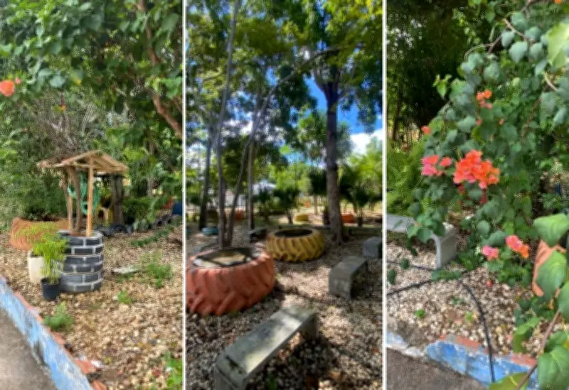 Antigo lixão vira praça ecológica com materiais recicláveis e inspira educação ambiental no TO