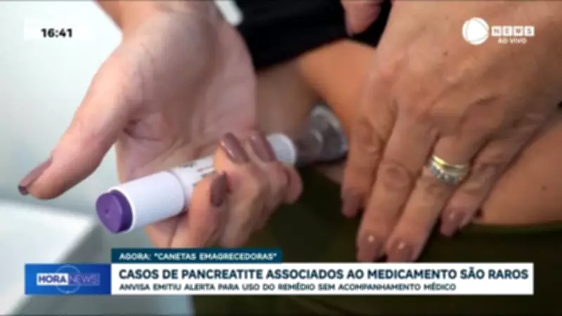 Anvisa alerta sobre riscos de pancreatite com canetas emagrecedoras sem prescrição médica