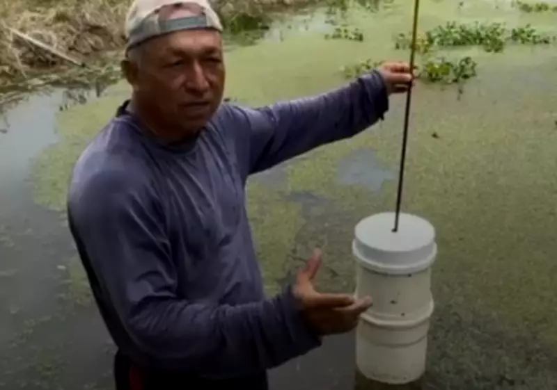 Aposentado de Itaocara cria sistema artesanal para monitorar chuvas e prevenir enchentes