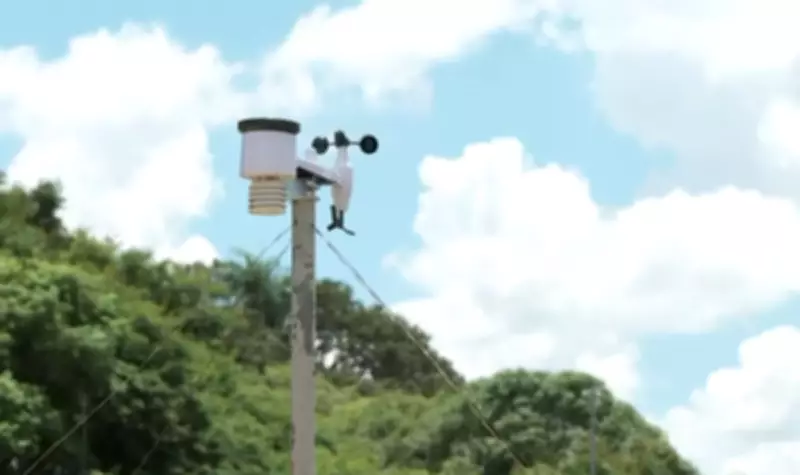 Araraquara inaugura primeira estação meteorológica da Defesa Civil para prevenção climática