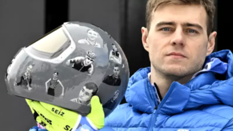 Atleta ucraniano é impedido de competir nas Olimpíadas por usar capacete com homenagem a mortos na guerra