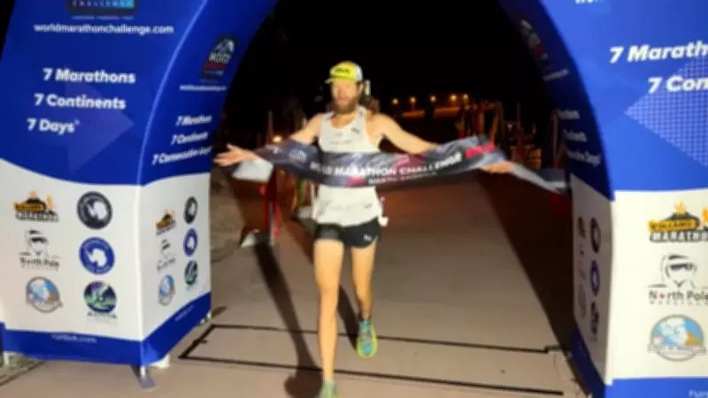 Atletas americanos vencem Desafio Mundial de Maratonas após percorrer o globo