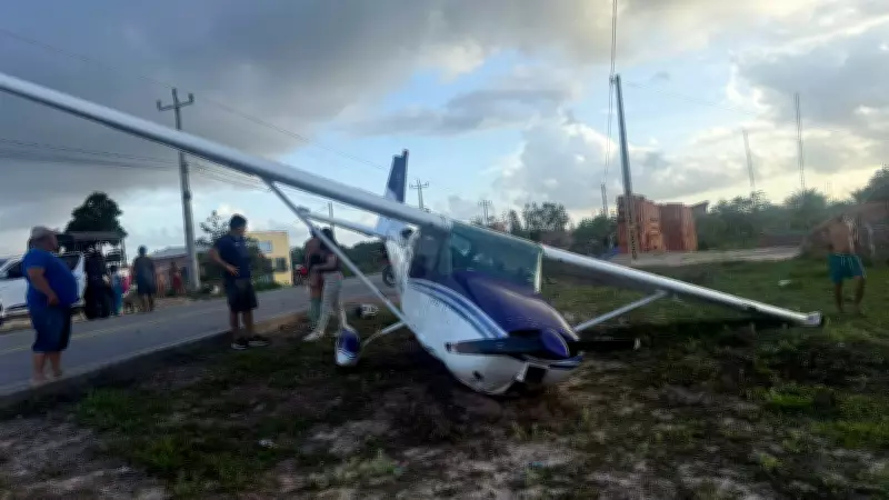 Avião de pequeno porte realiza pouso forçado em Barreirinhas sem vítimas