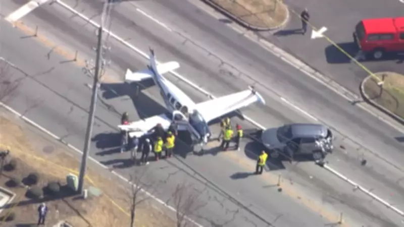 Avião faz pouso de emergência na Geórgia e deixa dois feridos leves nos EUA