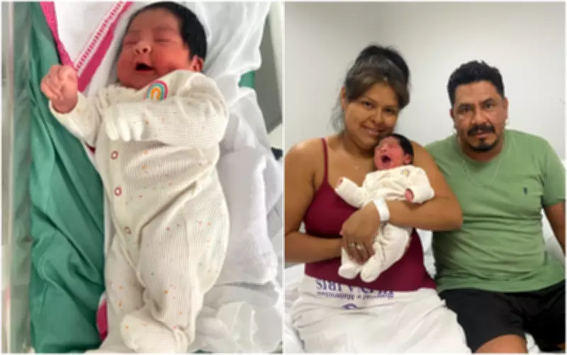 Bebê indígena nasce em parto rápido de 30 minutos em maternidade de Goiânia