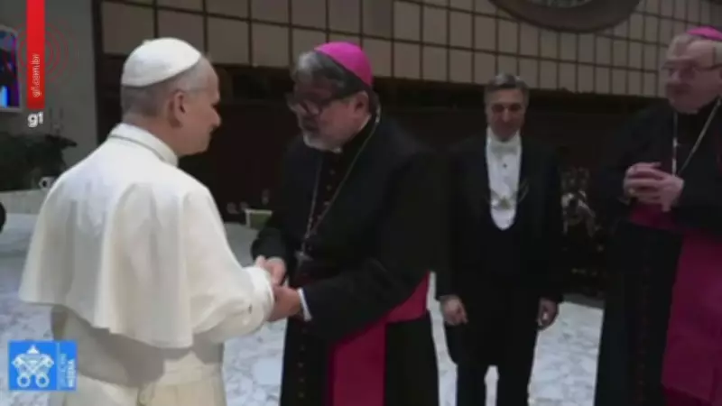 Bispo de Itapetininga tem primeiro encontro histórico com Papa Leão XIV no Vaticano