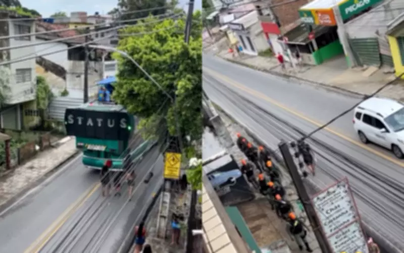 Bloco de Carnaval em Moreno Viraliza com Apenas 23 Foliões e Mais Policiais que Público