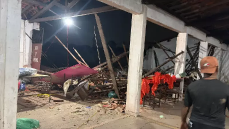 Bombeiros investigam uso irregular de prédio interditado após desabamento em São Luís