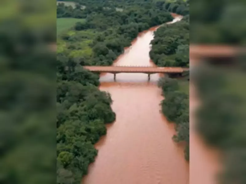 Bombeiros retomam buscas por bebê desaparecido no Rio Pardo em Águas de Santa Bárbara