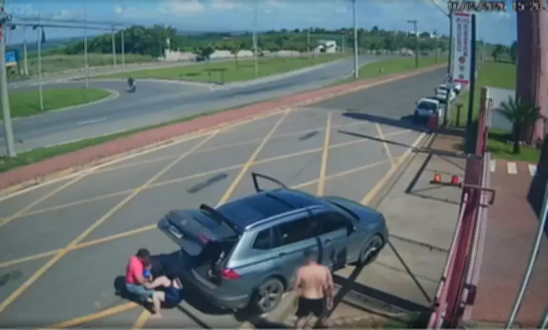 Bombeiros salvam criança de 2 anos engasgada em Porto Feliz; vídeo registra resgate