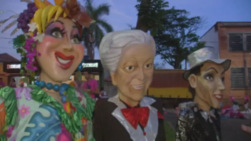 Bonecões de Carnaval Retornam às Ruas de Salto Após Um Ano de Ausência