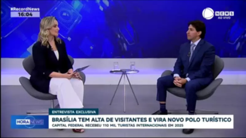 Brasília se consolida como polo turístico com alta de visitantes internacionais em 2025