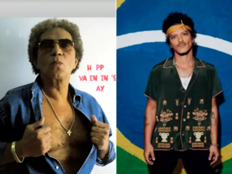 Bruno Mars homenageia Reginaldo Rossi no Dia dos Namorados e viraliza nas redes