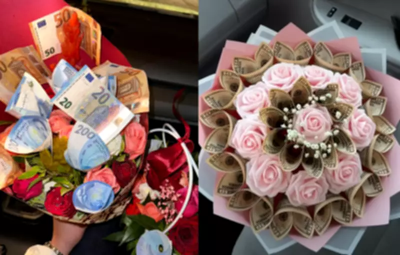 Buquês de dinheiro viram moda no Valentine's Day e alertam banco central do Quênia