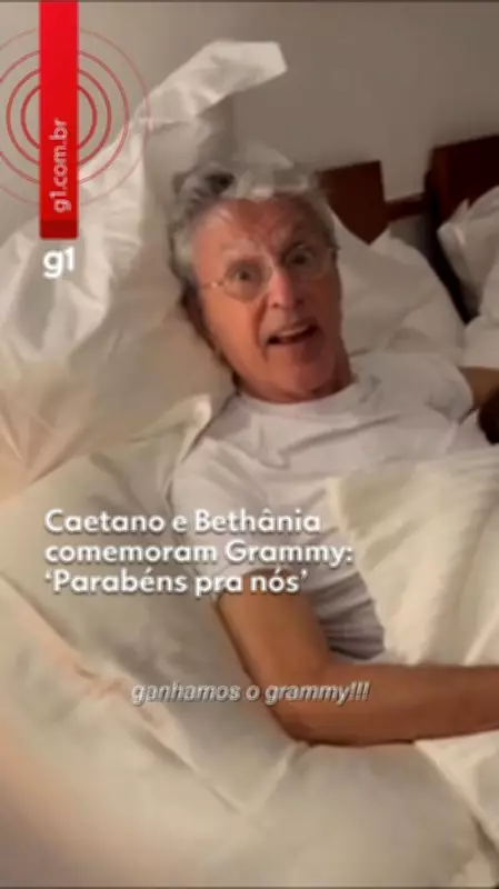 Caetano Veloso e Maria Bethânia vencem Grammy com álbum ao vivo