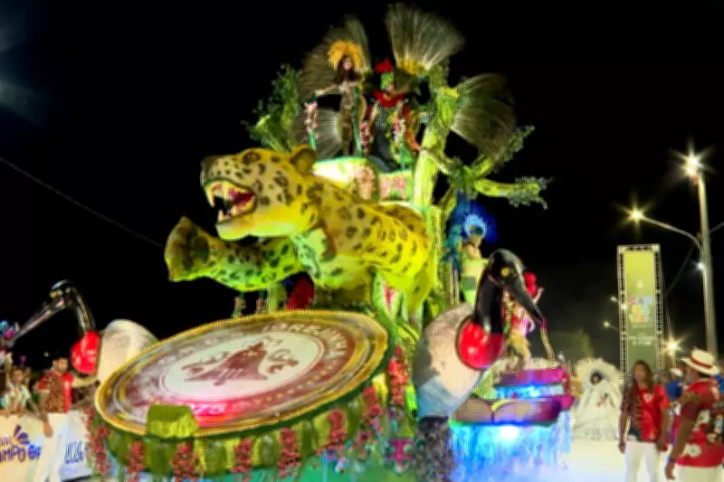 Campo Grande inicia desfiles de escolas de samba com quatro agremiações na passarela