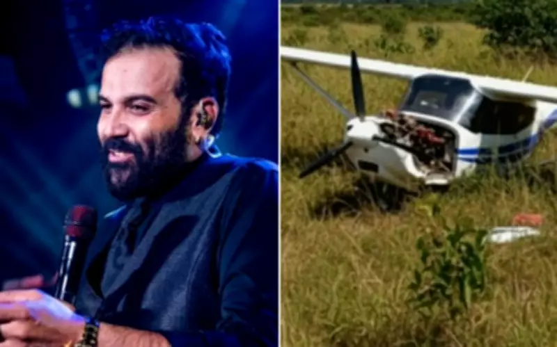 Cantor sertanejo Rangel Cigano sobrevive a pouso de emergência com avião em chamas em Minas Gerais