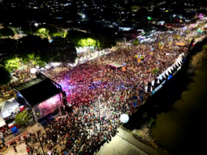 Carnaval 2026 em Santarém: 60 mil pessoas lotam orla no Circuito Tapajônico