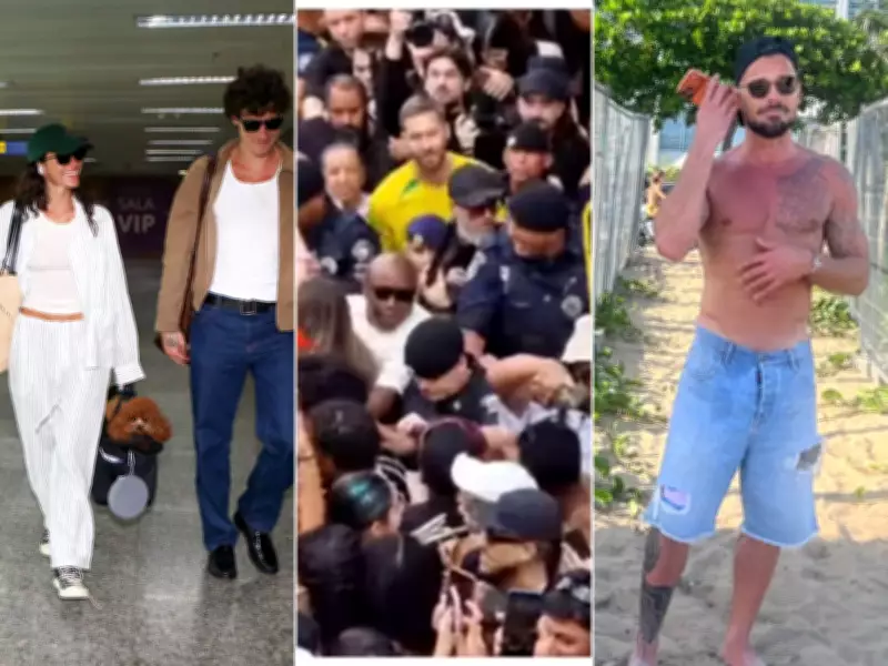 Carnaval atrai estrelas internacionais: Ricky Martin, Sarah Jessica Parker e mais no Brasil