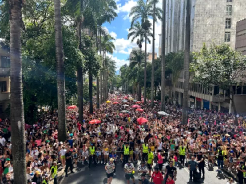 Carnaval de Belo Horizonte começa com multidão animada e shows de Lagum e Abalô-Caxi