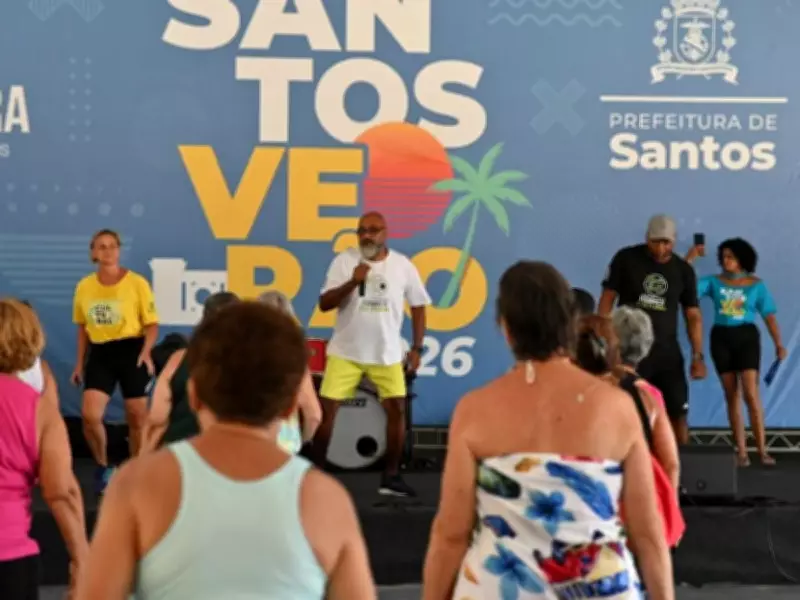 Carnaval em Santos: Tendas na orla oferecem programação especial até terça-feira