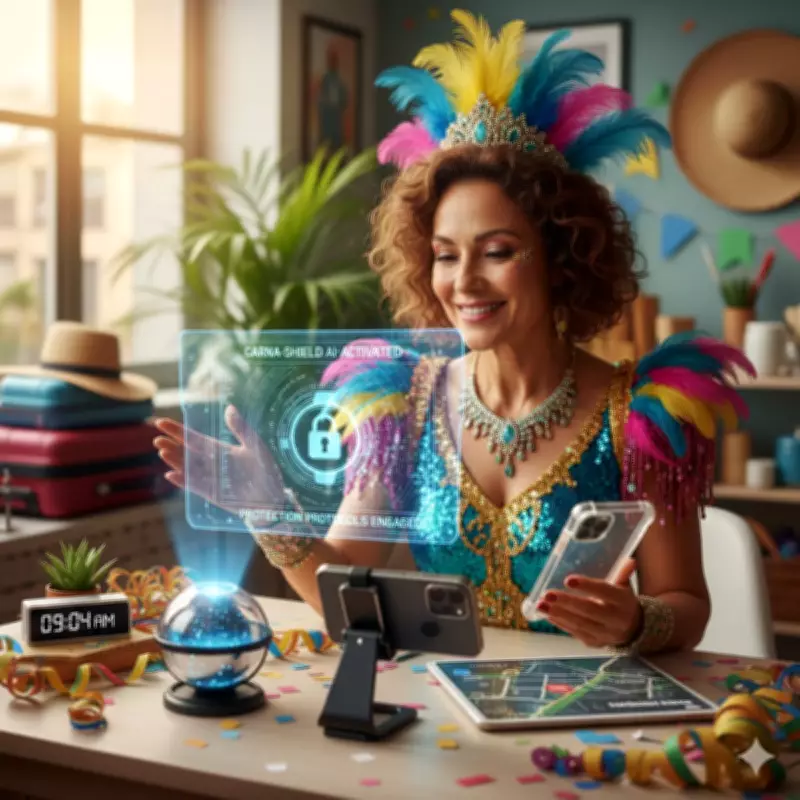 Carnaval Seguro: Como Usar IA para Proteger Celular e Dados Bancários na Folia