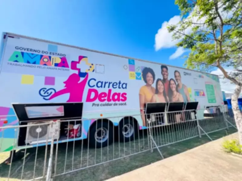 Carreta Delas inicia atendimentos gratuitos de saúde em unidade móvel em Macapá