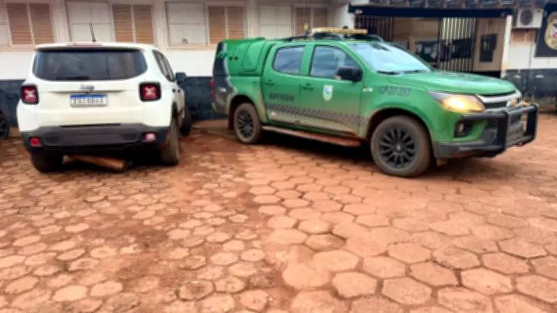 Carro destinado à Bolívia é apreendido após perseguição policial em Rondônia
