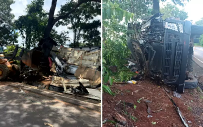 Casal de Caminhoneiros Morre em Acidente Grave na BR-153 em Porangatu, Goiás