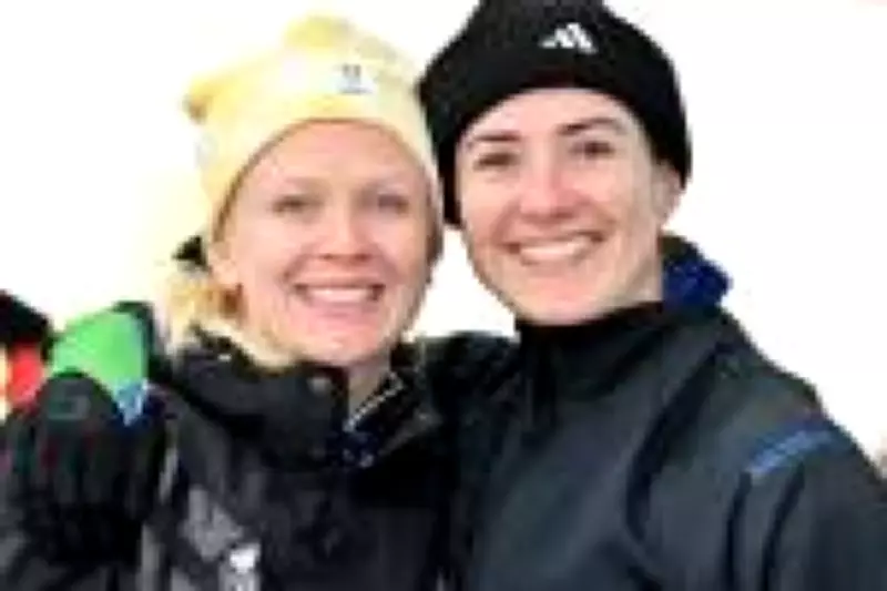 Casal rival: Nicole Silveira compete com esposa belga no skeleton nas Olimpíadas de Inverno