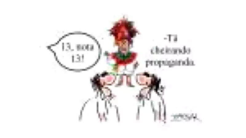 Charge de J.Caesar critica cenário político brasileiro em 16 de fevereiro