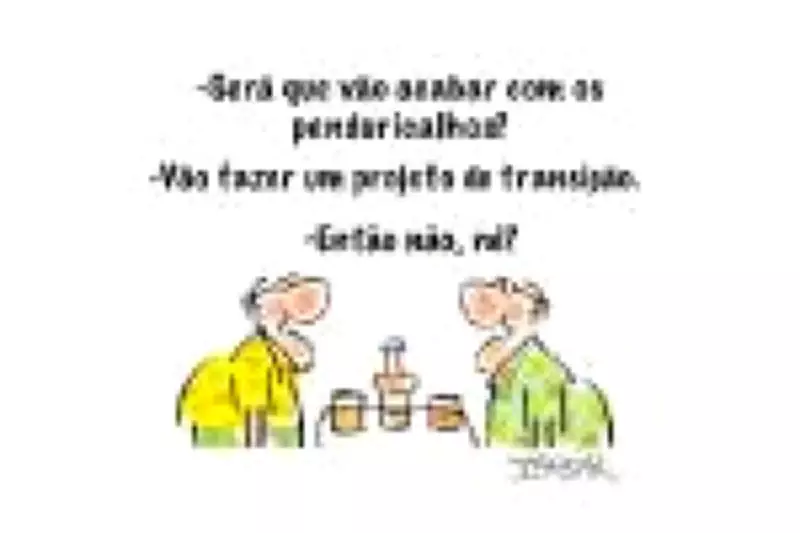 Charge de J.Caesar satiriza cenário político brasileiro em 25 de fevereiro