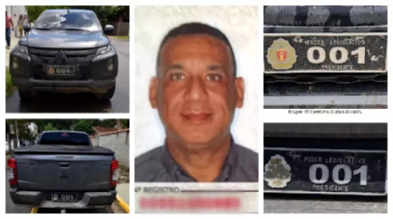 Chefe de gabinete de Taboão da Serra preso por usar placas falsas de Embu das Artes