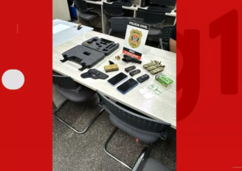 Chefe do tráfico é preso em São Paulo após seis meses de investigação na Bahia